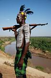 Ethiopia - Kortcho - Tribu etnia Karo - 14